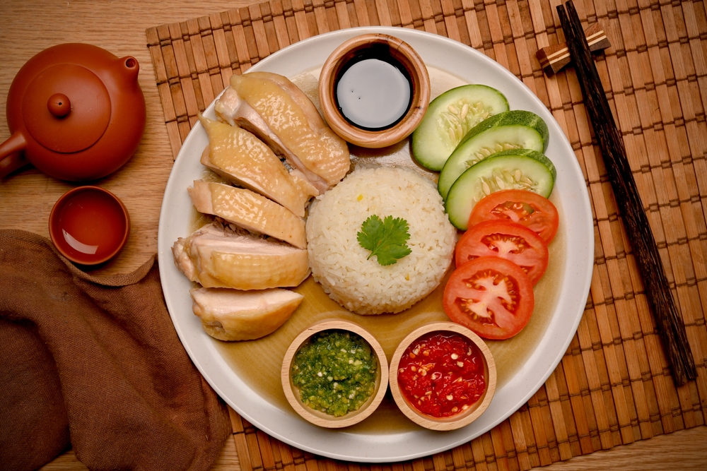 Hainanese Chicken Rice